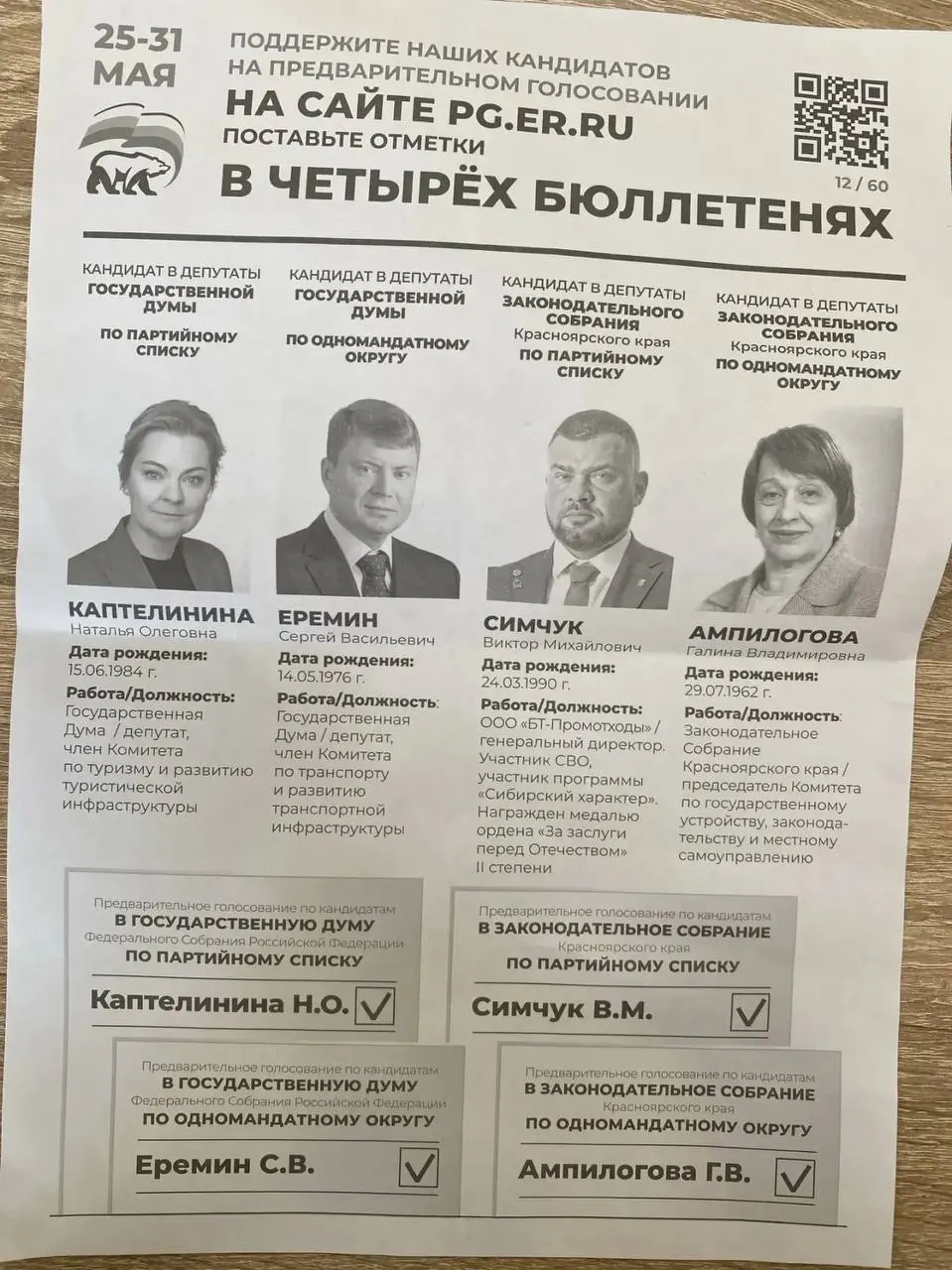 В нескольких регионах администрации рассылают предприятиям распоряжения о необходимости участия в праймериз «ЕР», указывают конкретных кандидатов и требуют отчётов о голосовании.