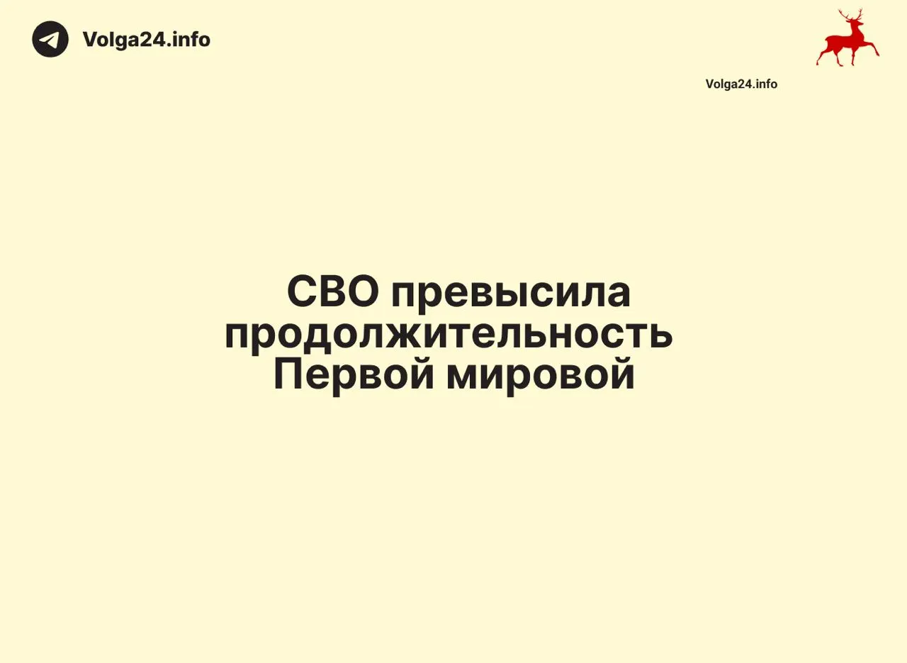 По состоянию на 11 июня 2026 года военное вторжение продолжается 1569 дней — на день дольше, чем Первая мировая война (1568 дней). Конфликт входит в число самых затяжных в современной истории России.
