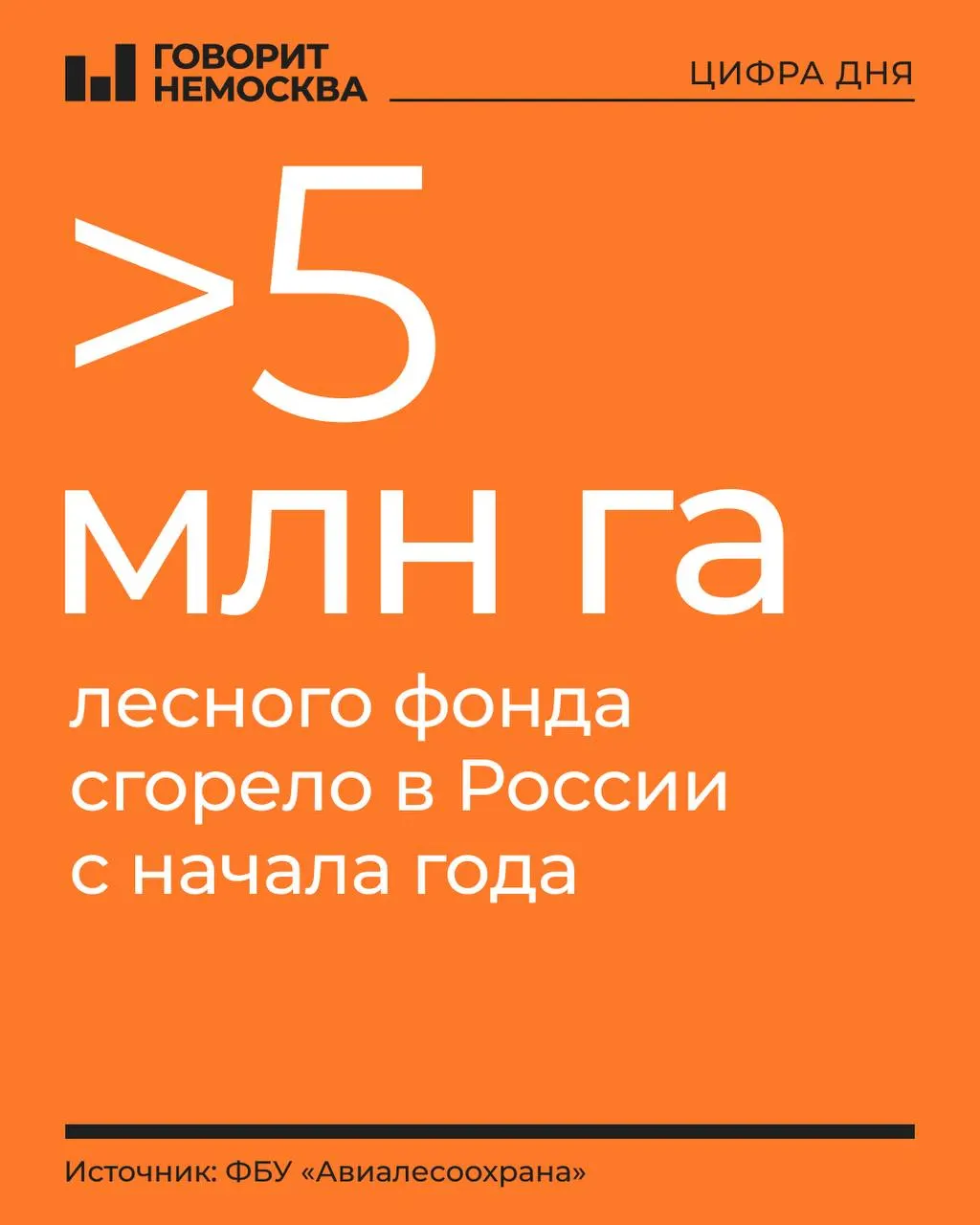 Площадь лесных пожаров в России достигла масштабов небольшой европейской страны: почти 8 тысяч пожаров за год и свыше 411 тысяч гектаров повреждений. Зафиксировано 7 982 пожара, 132 действующих, площадь свыше 411,3 тыс. га.