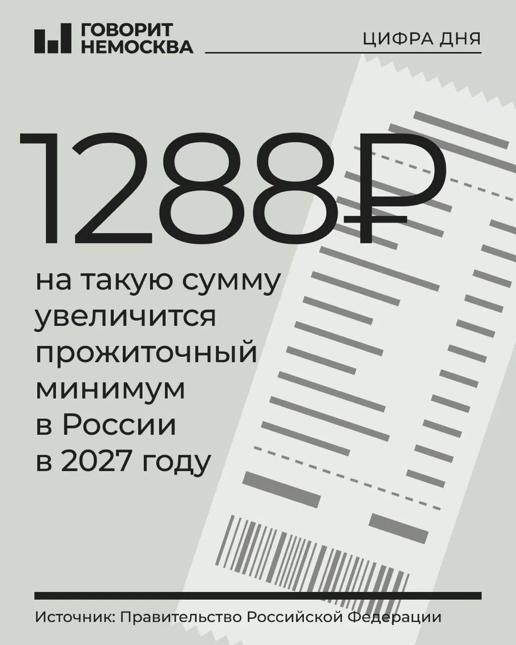 К 2027 году прожиточный минимум вырастет на 6,8%; в Орловской области он ниже федерального уровня.